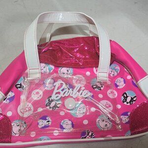 Barbie Pet Carrier Bag Pink for Toy Dog Cat Animal Storage Carrier Zipper Top